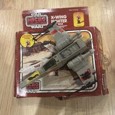X-Wing Fighter 1982 STAR WARS Micro Collection with box box cut