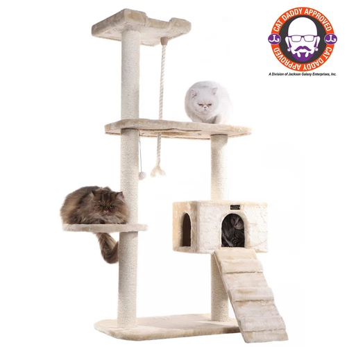 Armarkat Classic real wood Cat Tree Model A5801, Beige