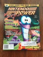 Nintendo Power Magazine Volume 118 March 1999 Attached Poster Tonic Trouble