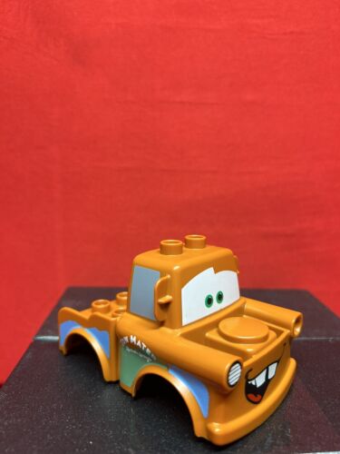 Lego Duplo Disney Cars Tow Mater del Set 10600 2015 Lengua Face Mater Sin Ruedas - Imagen 3 de 6