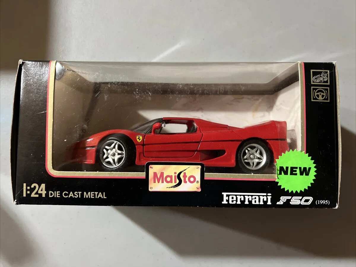 Maisto Ferrari F50 (1995) 特別版 1:24 Special Edition Maisto Red Ferrari F50 1995 Sports Car 1:24