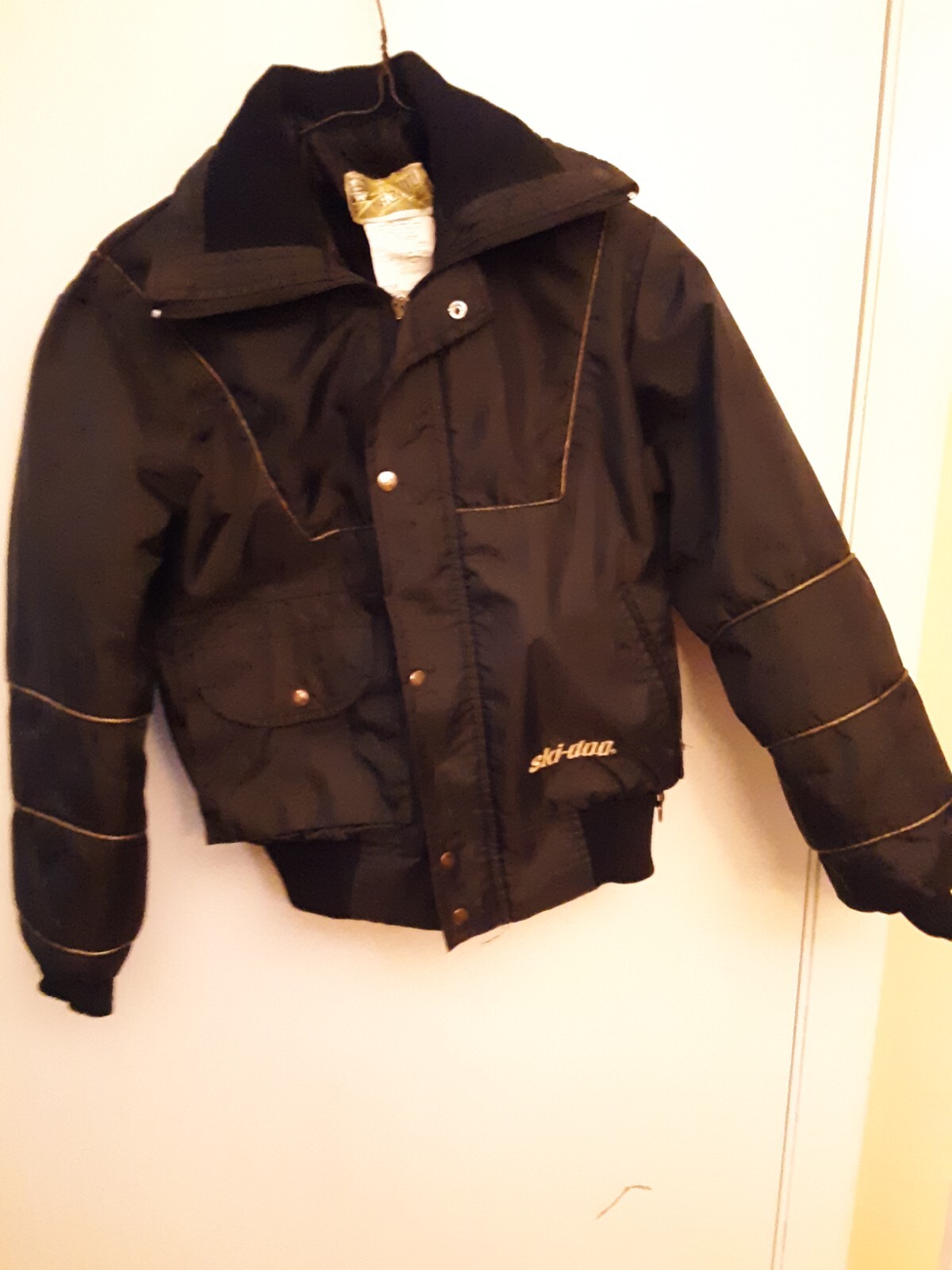 Vintage Skidoo Snowmobile Jacket. Kids, Gold Size T2 eBay