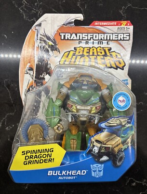 Transformers Prime Beast Hunters - Bulkhead - Deluxe Class Dragon Grinder NEW