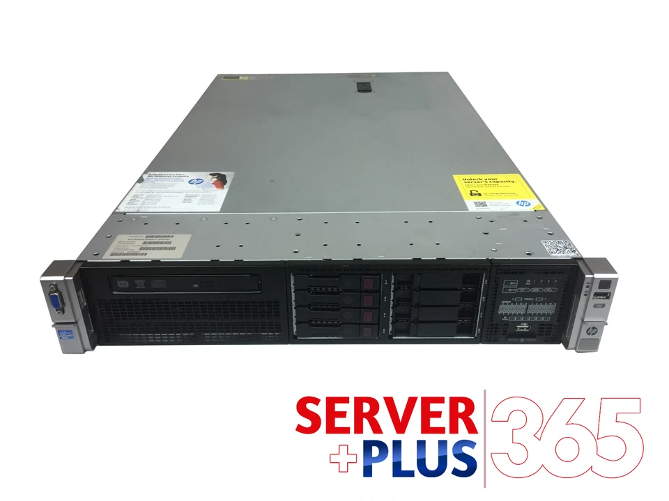 HP ProLiant DL380p G8, 2x 3.0GHz E5-2690v2 10-Core, 64GB RAM, 4x HP 480GB SSD - Image 2 of 4