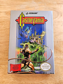 NES (CIB) - Castlevania SUPER COMPLETE Game Box Manual Insert Reg Card Nintendo