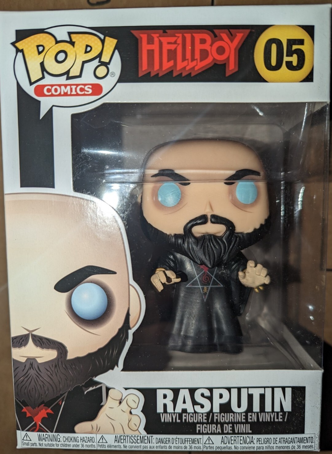 Funko Pop Comics Rasputin #05 Hellboy Vinyl Figure