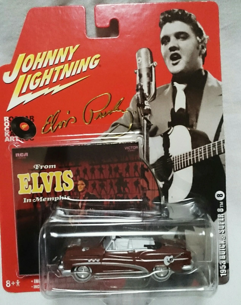 1953 BUICK SUPER 8 ELVIS PRESLEY JOHNNY LIGHTNING DIECAST RARE