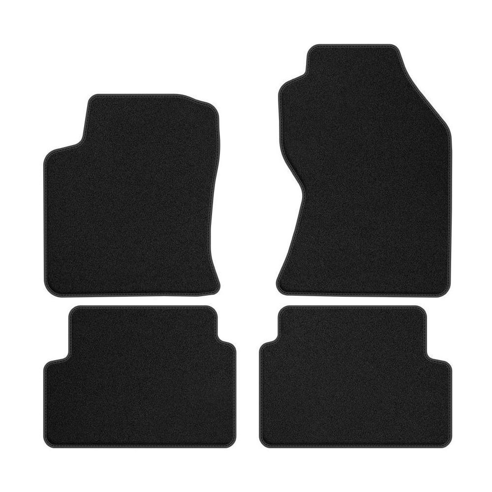Tapis de sol velours premium et finitions cuir bleu pour sublimer l'intérieur de la Ford Focus 1