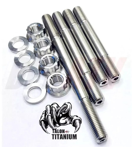 Best Raptor 700 R Cylinder Head Studs Complete TITANIUM Crankcase Head Stud Kit - Picture 9 of 24