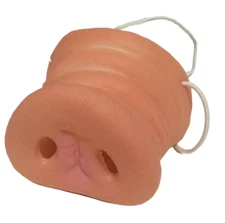 PIG SNOUT NOSE Rubber Farm Animal Costume Mask Toy Funny Piglet Fake Plastic NEW