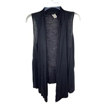 JKLA Black Sleeveless Vest Women's Sz S