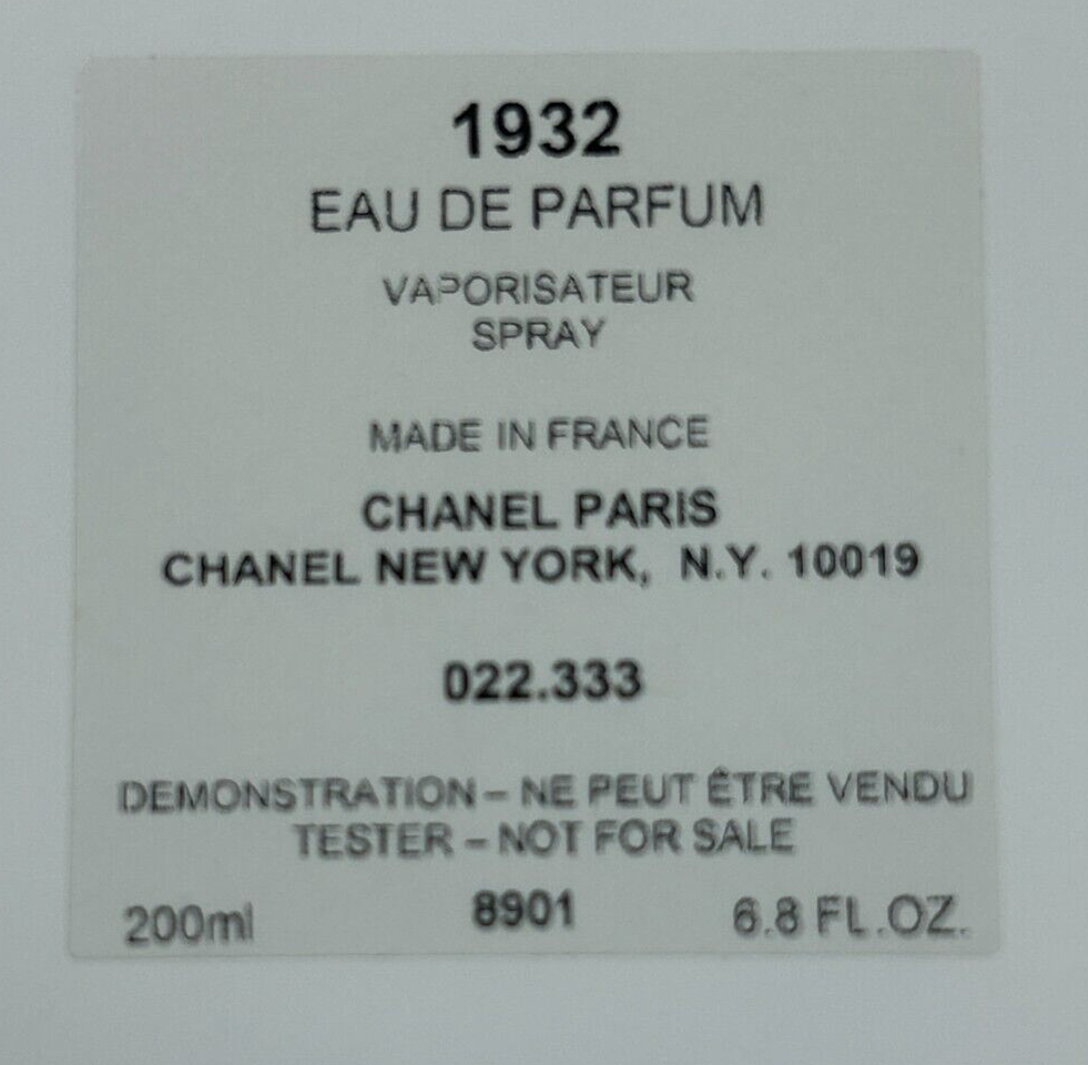 Chanel 1932 for Women 200 ML, 6.8 fl.oz, As Pictured, EDP, Batch