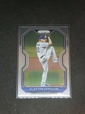 2021 Panini Prizm Baseball CLAYTON KERSHAW SP #204 TIER III SSP L.A. Dodgers