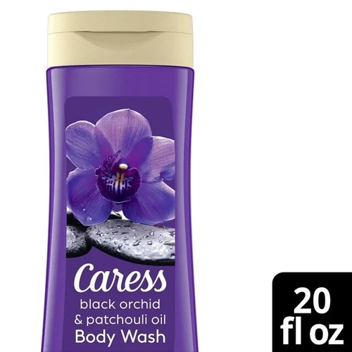 (2 Pk) Caress Body Wash for Women Black Orchid & Patchouli Oil Gel for Dry Skin. - 第 2/5 張圖片