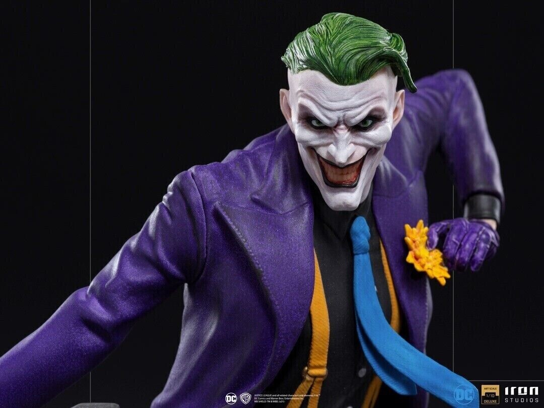 IRON STUDIO ジョーカー　1/10 Iron Studios Art Scale 1/10 Authentic DC The Joker Deluxe