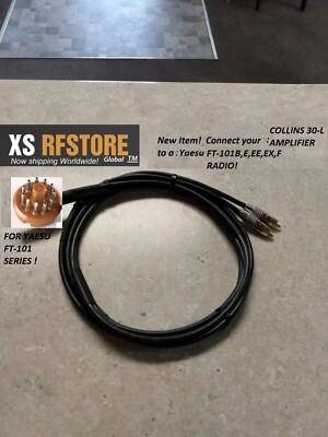 Collins 30L-1 Ham Radio Linear Amplifier Cable for YAESU FT-101B,E,EE,EX,F!