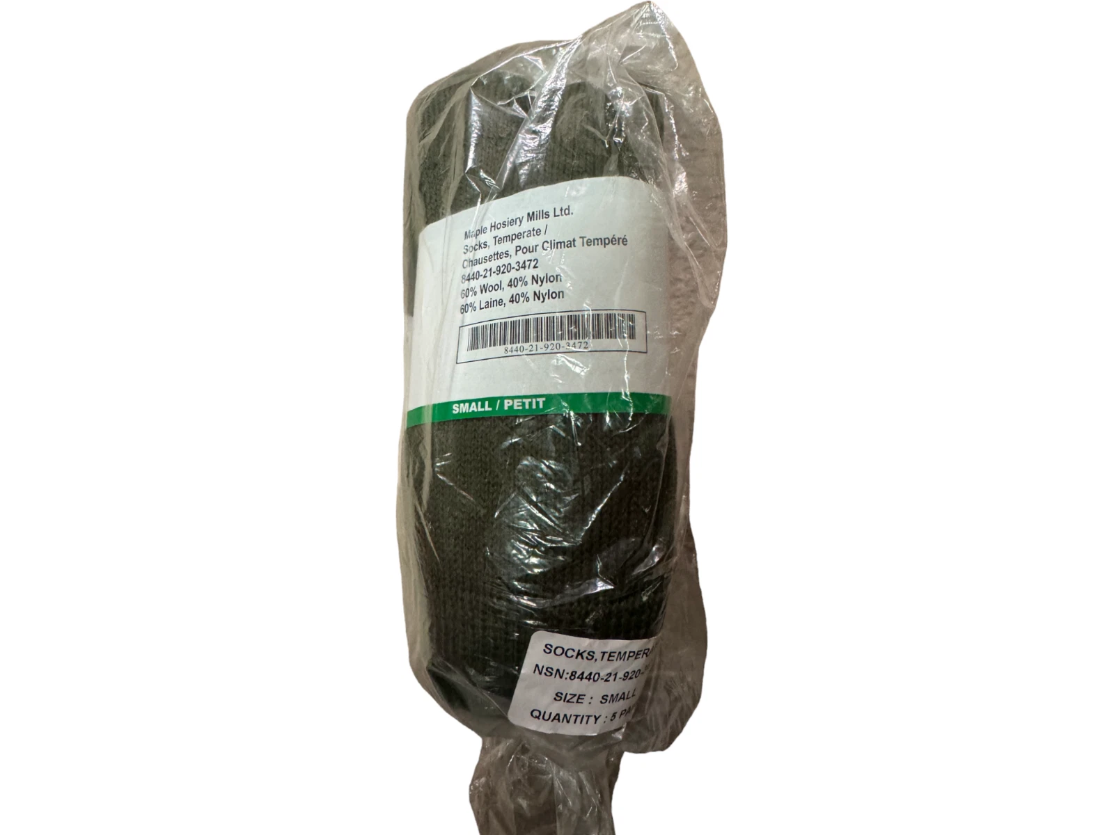 Canadian Armed Forces OD Temperate Socks - 5 Pack
Opens in a new window or tab
