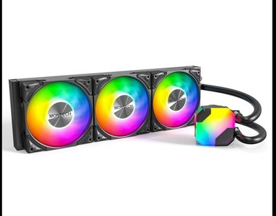 MONTECH HyperFlow ARGB 360 - AIO CPU Liquid Cooler, Supports Intel LGA 1851/1700