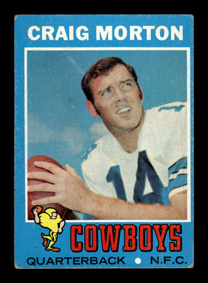1971 Topps Football #1-263 - Conditions Vary ~ Choose Your Card