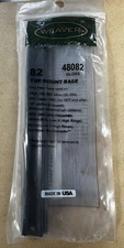 Weaver Model #82 Detachable Top Mount 1 Piece Base, Fits NEF Handi Rifle, 48082