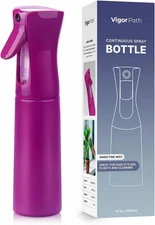 Continuous Spray Bottle for Hair – Fine Mist Mister for Hairstyling, Cleaning, P