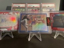 2021 Leaf Metal Draft State Pride Anthony Solometo Proof Blue Mojo Unsigned 1/1