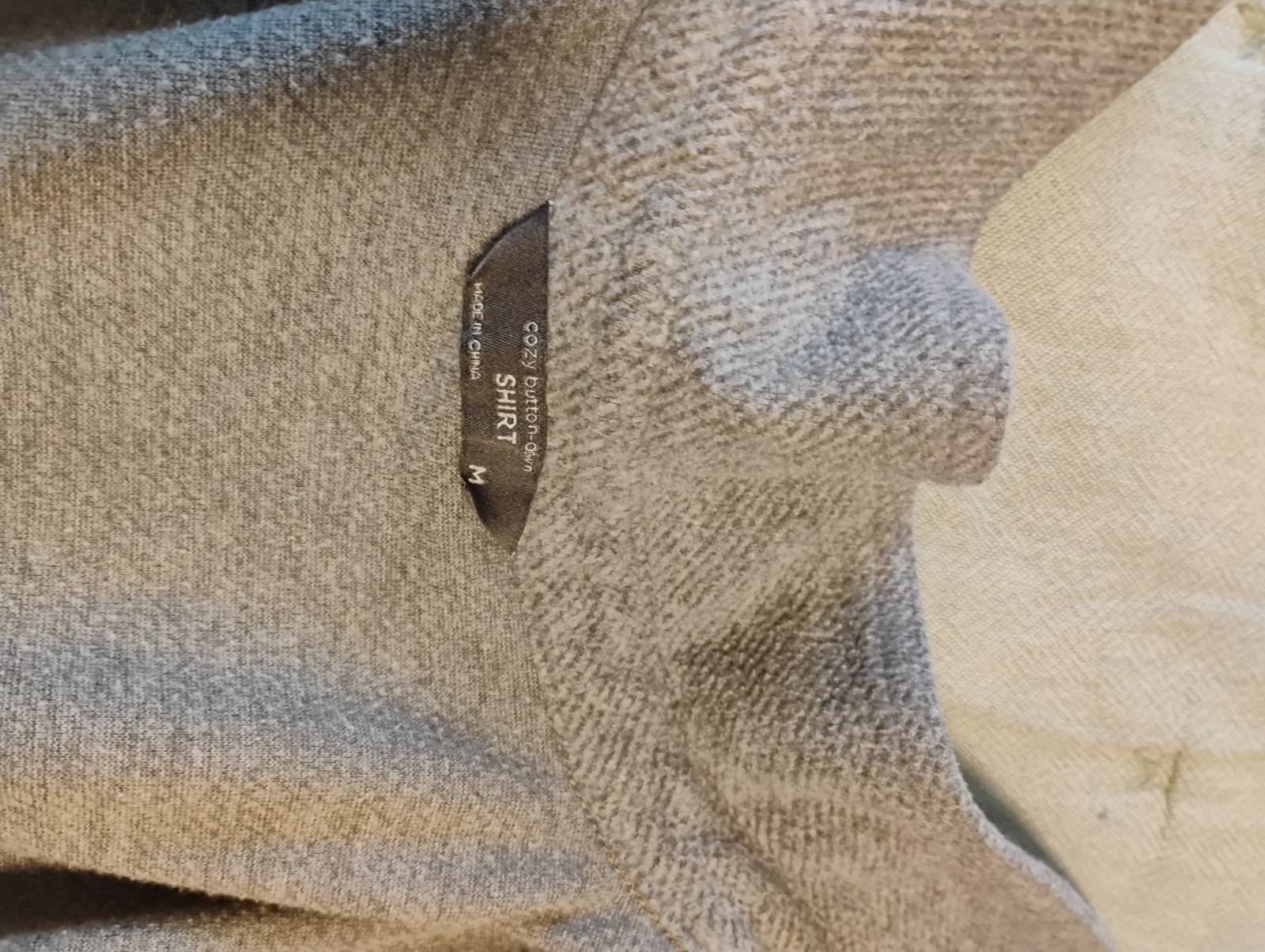 Members Mark Gray Button Down Sweater Women's Siz… - image 5