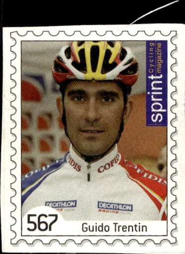 Figurina Ciclismo Sprint Cycling Magazine 2004 # 567 Guido Trentin