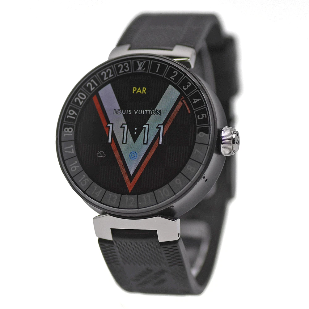 LOUIS VUITTON（LV） LOUIS VUITTON Tambour Horizon V2 QA051Z Orologio da polso uomo elegante al quarzo con scatola