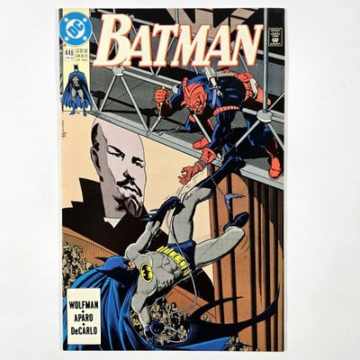 BATMAN #446 - WHEN THE EARTH DIES CHAPTER TWO UNDERWORLDS 1990 DC COMICS
