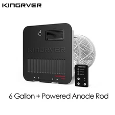 KINGRVER 6 Gallon RV Tank Water Heater Gas & Electric Built-in Anode Rod - NEW