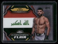 Amir Albazi 2024 Topps Chrome UFC International Flair #IFL-1