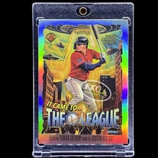 Roman Anthony RARE ROOKIE SPACE REFRACTOR INVESTMENT CARD SP CHROME RED SOX MINT