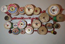 Coats and Clark - Corticelli - Misc. Vintage Spools and Threads - Read Desc