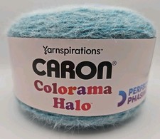 Caron Colorama Halo Cake Yarn Perfect Phasing "Sea and Sky" 8oz/481yds Bulky 5