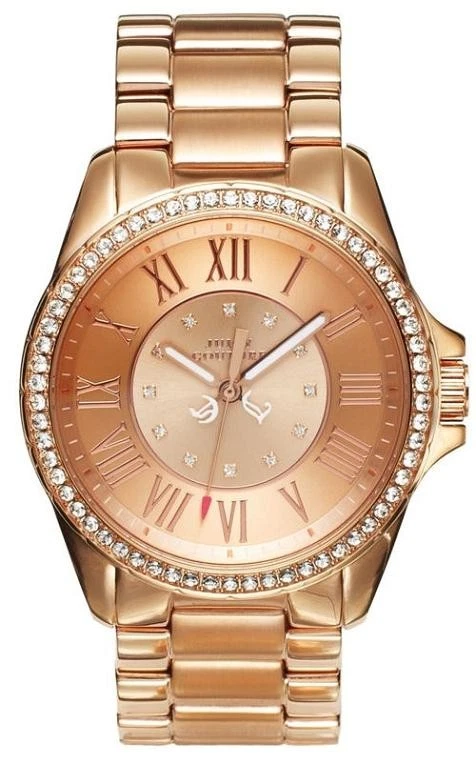 Juicy couture large face gold plated watch JUICY COUTURE 1901049 WATCH WOMEN main image 4