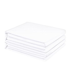 Twin Flat Sheets Only 2 Pack - Hotel Quality Flat Bed Sheets - Brushed Microf...