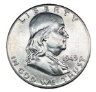 1949 Franklin 50c Half Dollar FS-401 Bugs Bunny 90% Silver Coin #63