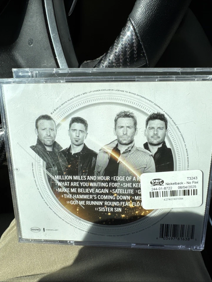 Nickelback - No Fixed Address [Used Very Good CD] Explicit, Anniversary Ed Foto 2 de 2