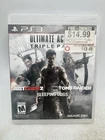 Ultimate Action Triple Pack (Sony Playstation 3/PS3) COMPLETE CIB Excellent