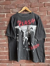 90s The Clash Vintage UK Punk Band Tshirt Grail Tour Hype