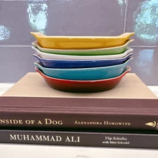 Le Creuset Dark Blue NEW Au Gratin Baking Dish 6 Oz.