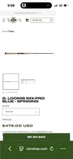 G. Loomis IMX-PRO Spinning Spinning Rod