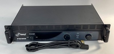 PYLE 2 Channel Professional Power Amplifier 1000 Watt PTA1000