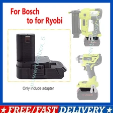 NEW Battery Adapter For Bosch 18V Lithium Convert to for Ryobi 18V Series Tools