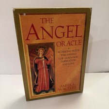 The Angel Oracle by Ambika Wauters 36 Angel Cards And Illustrated Book Boxed