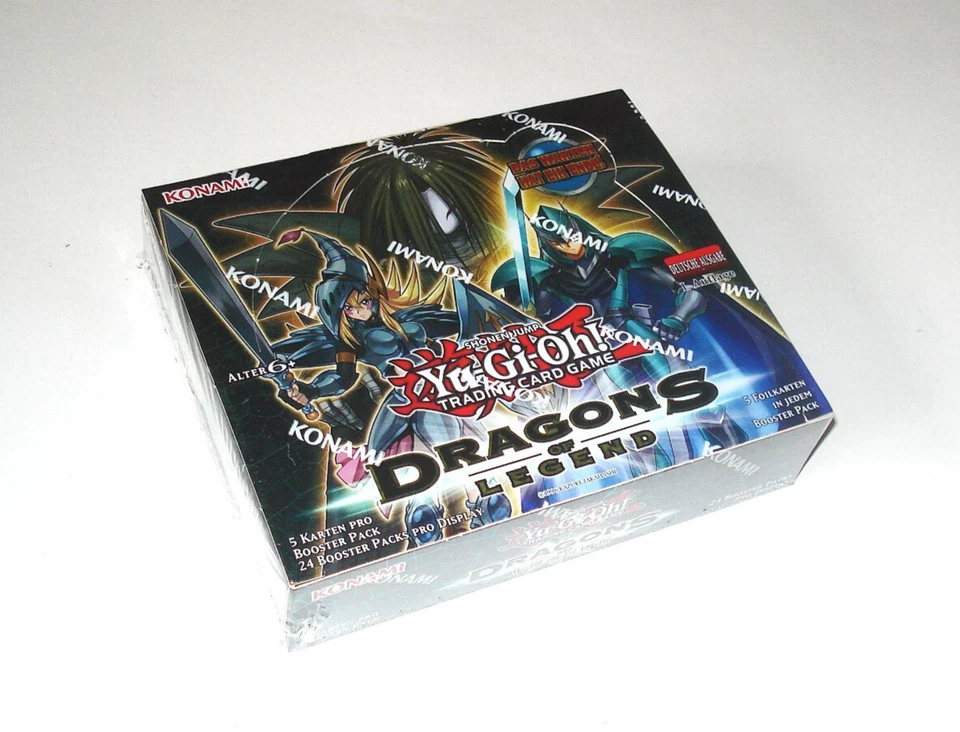 Yugioh Dragons of Legend Booster Display 1.Auflage Deutsch Neu OVP Acryl-Case - Bild 4 von 4