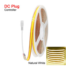 12V 24V LED COB Free Cut Strip 5M 10M 20M 528/720 Leds Flexible Light Tape 3000K