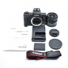   NearMINT  Canon EOS kiss M Lens Kit EF-M 15-45mm From Japan B 12308