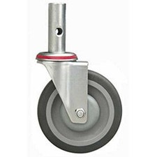 Global Industrial Replacement 5" Swivel Casters - Pair
